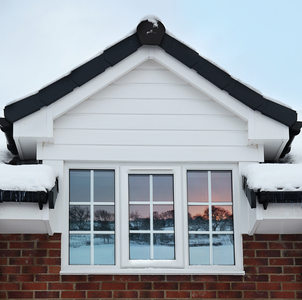 White Casement Windows whitley